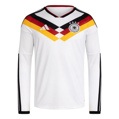 Germany National Team adidas 2026 Home Replica Long Sleeve Jersey - White