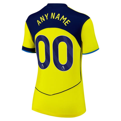 Tottenham Hotspur Nike Women's 2025/26 Third Replica Custom Jersey - Yellow