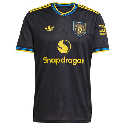 Mason Mount Manchester United adidas 2025/26 Third Replica Player Jersey - Black