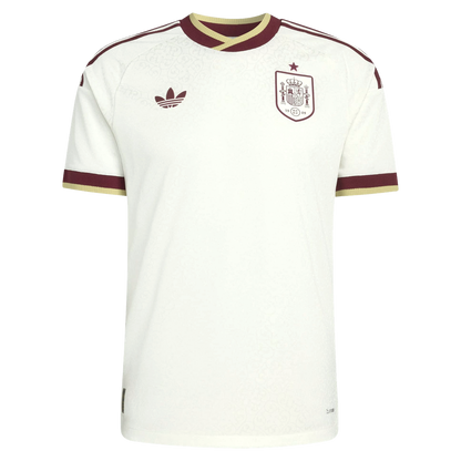 Spain National Team adidas 2026 Away On-Field Authentic Jersey - White