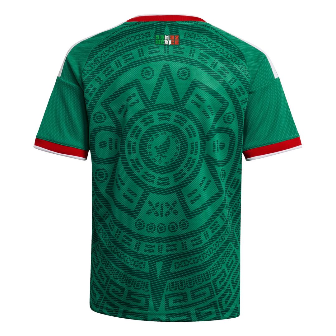 Mexico National Team adidas Youth 2026 Home Replica Jersey - Green