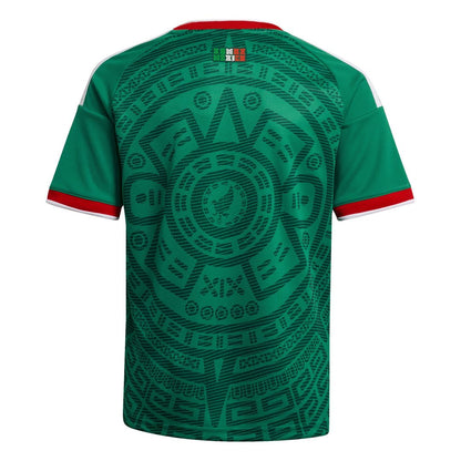 Mexico National Team adidas Youth 2026 Home Replica Jersey - Green