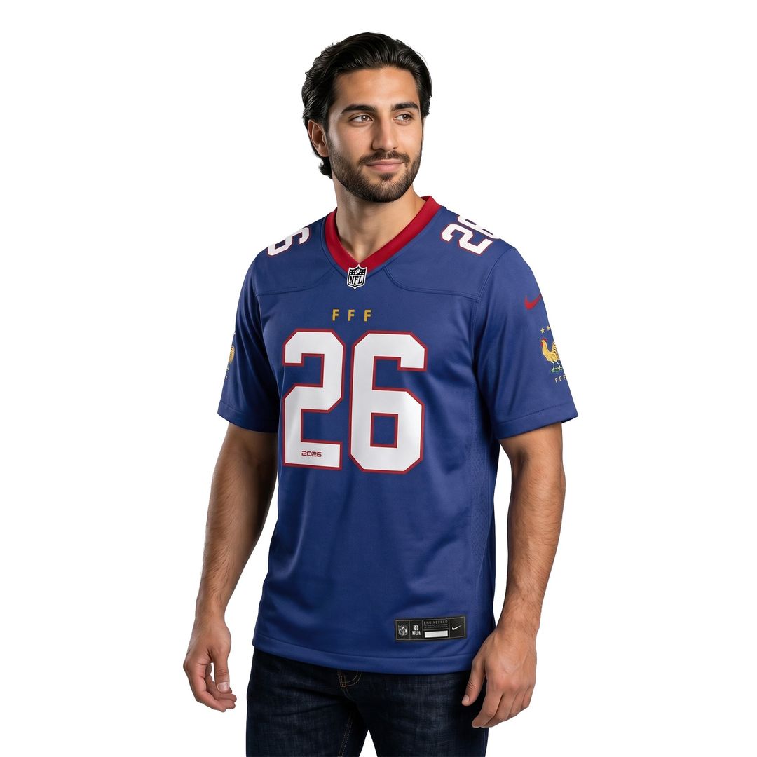 France National Team x NFL Nike Game Jersey - Blue