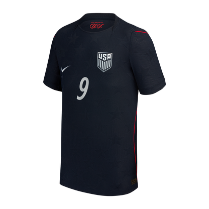 Ricardo Pepi USMNT Nike Youth 2026/27 Away Match Authentic Jersey - Blue