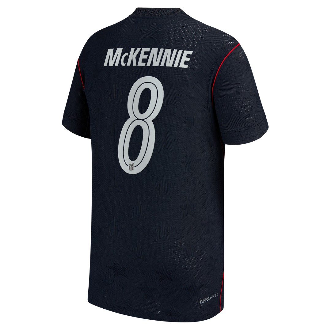 Weston McKennie USMNT Nike Youth 2026 Away Match Authentic Jersey - Blue