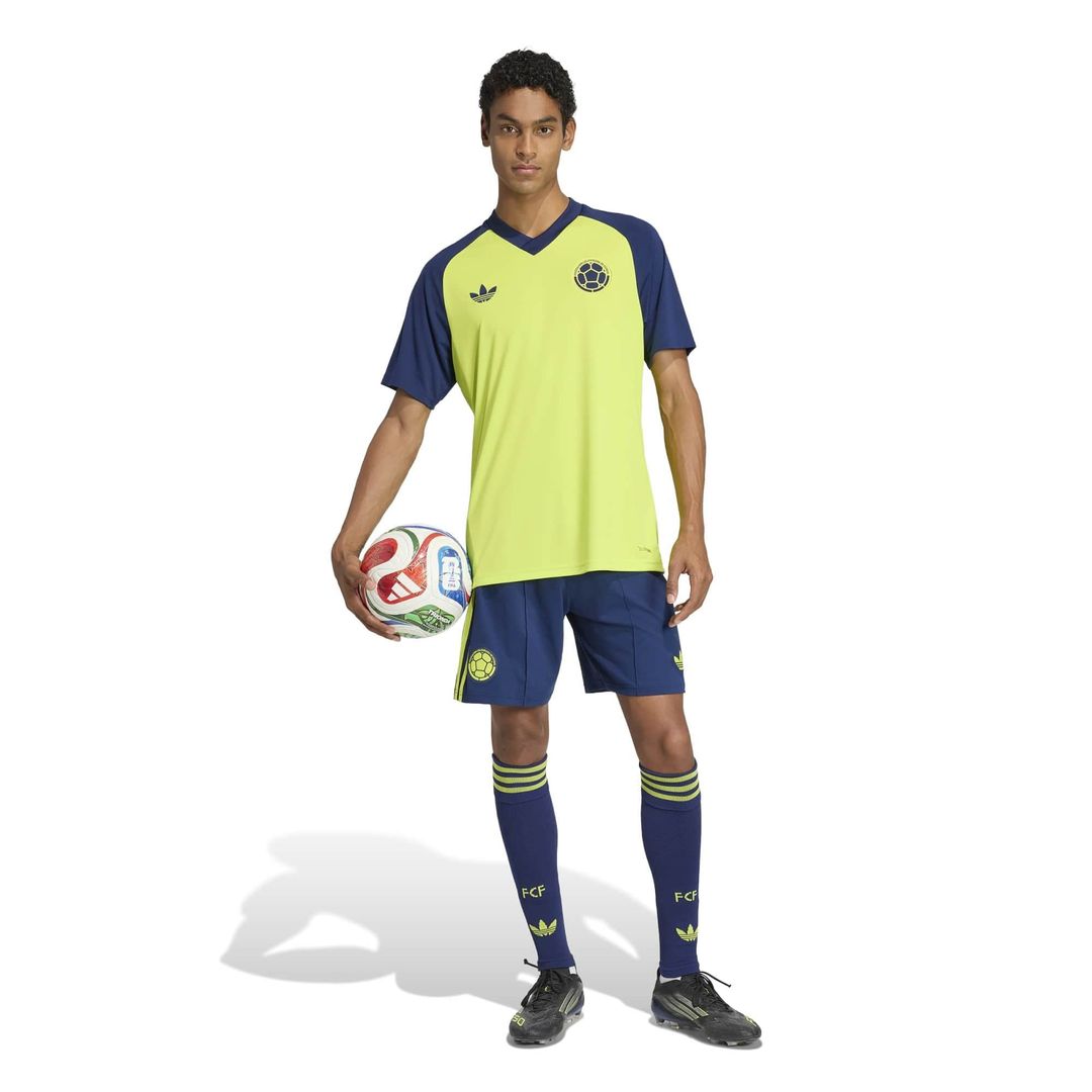 Colombia National Team adidas 2026 Pre-Match Top - Blue
