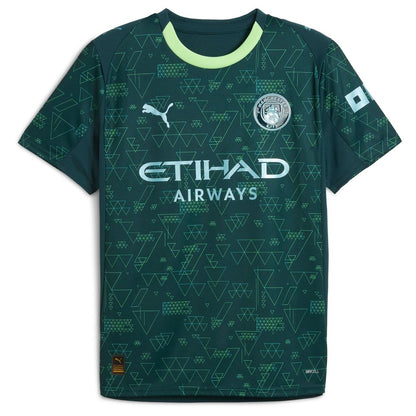 Erling Haaland Manchester City Puma x EA SPORTS FC 2025/26 Fourth Jersey - Green