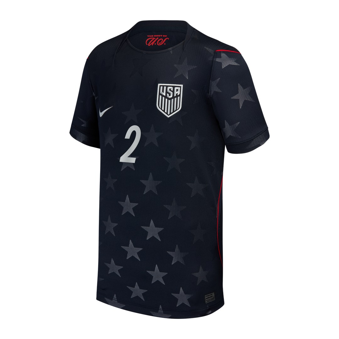 Sergiño Dest USMNT Nike Youth 2026/27 Away Match Authentic Jersey - Blue